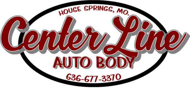 Center Line Auto Body Logo