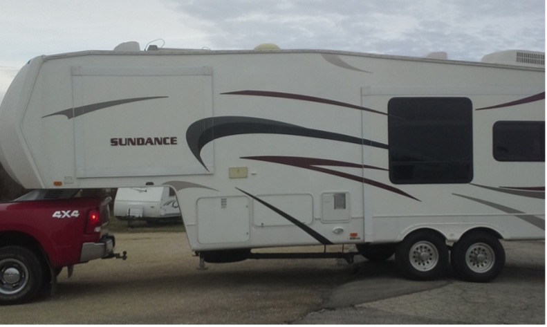 RV outside after pic