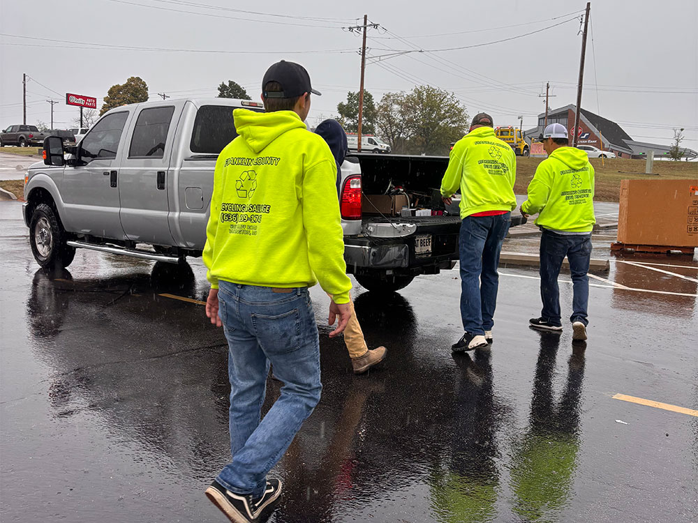 shred and recycle event