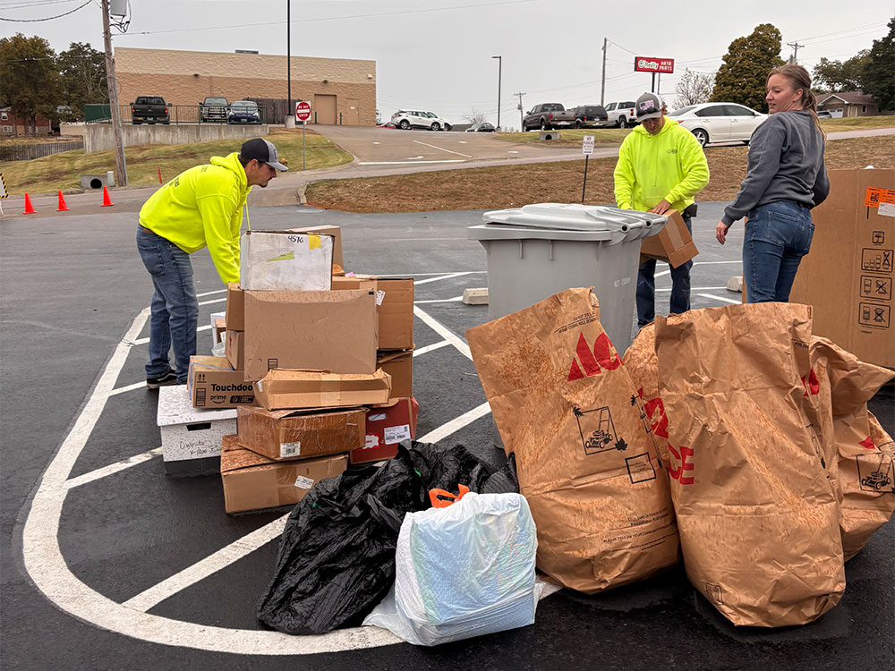 shred and recycle event