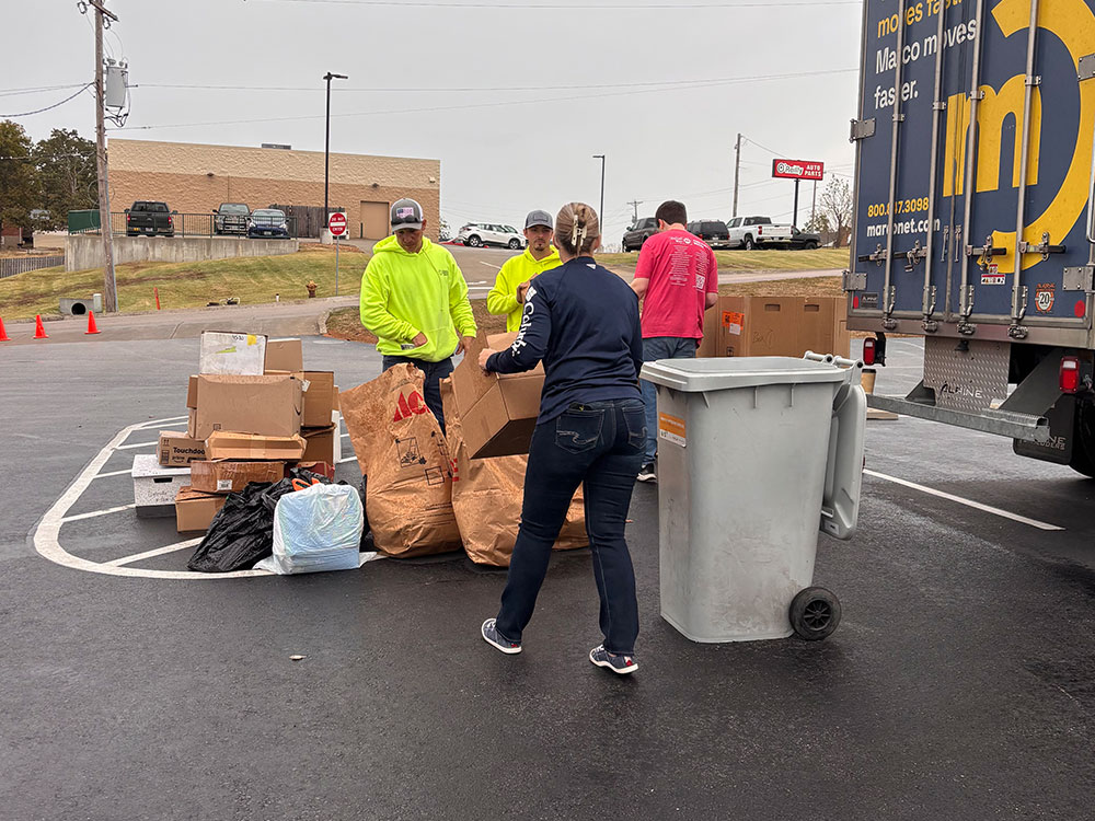 shred and recycle event